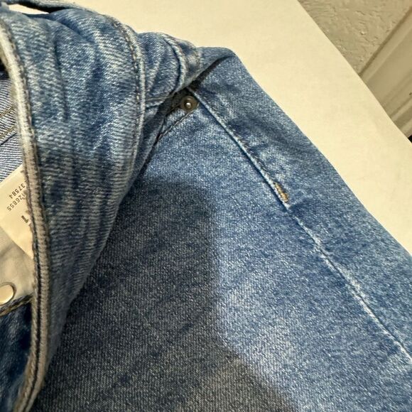 DL1961 Distressed Denim Jean Cut Off Shorts Karlie Boyfriend Shorts 28 - Picture 6 of 12